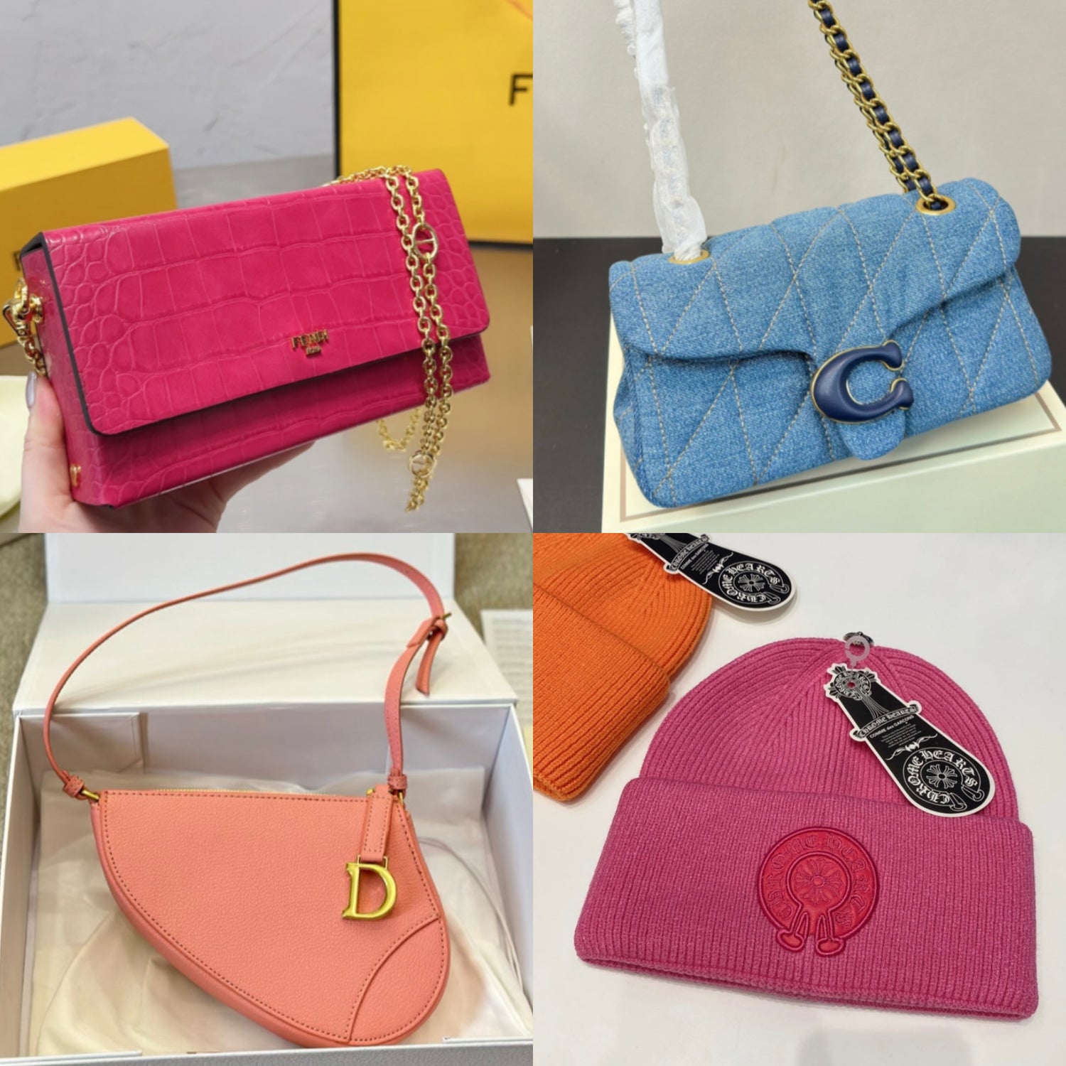 FENDI/DIOR/COACH/CH/VERSACE/COLLECTIONS