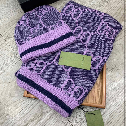 GUCCI BEANIE & SCARF SETS