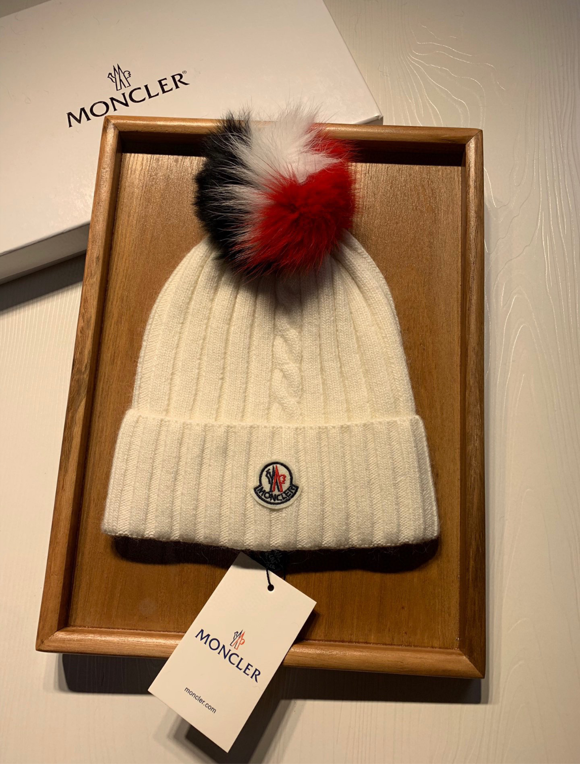 MONCLER BEANIES W/FUR