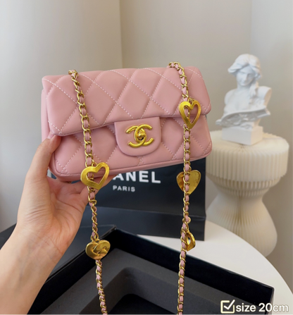 CHANEL BAG SET W/ Bracelet& Silk Scarf