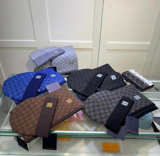 LV HAT & SCARF SETS