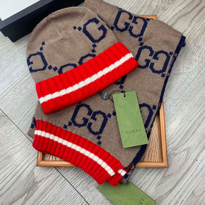 GUCCI BEANIE & SCARF SETS