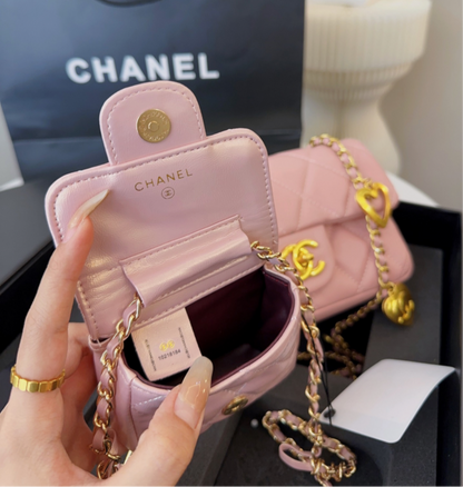 CHANEL BAG SET W/ Bracelet& Silk Scarf