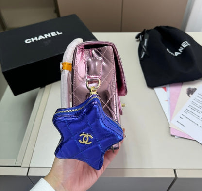 CHANEL BAG W/STAR COIN